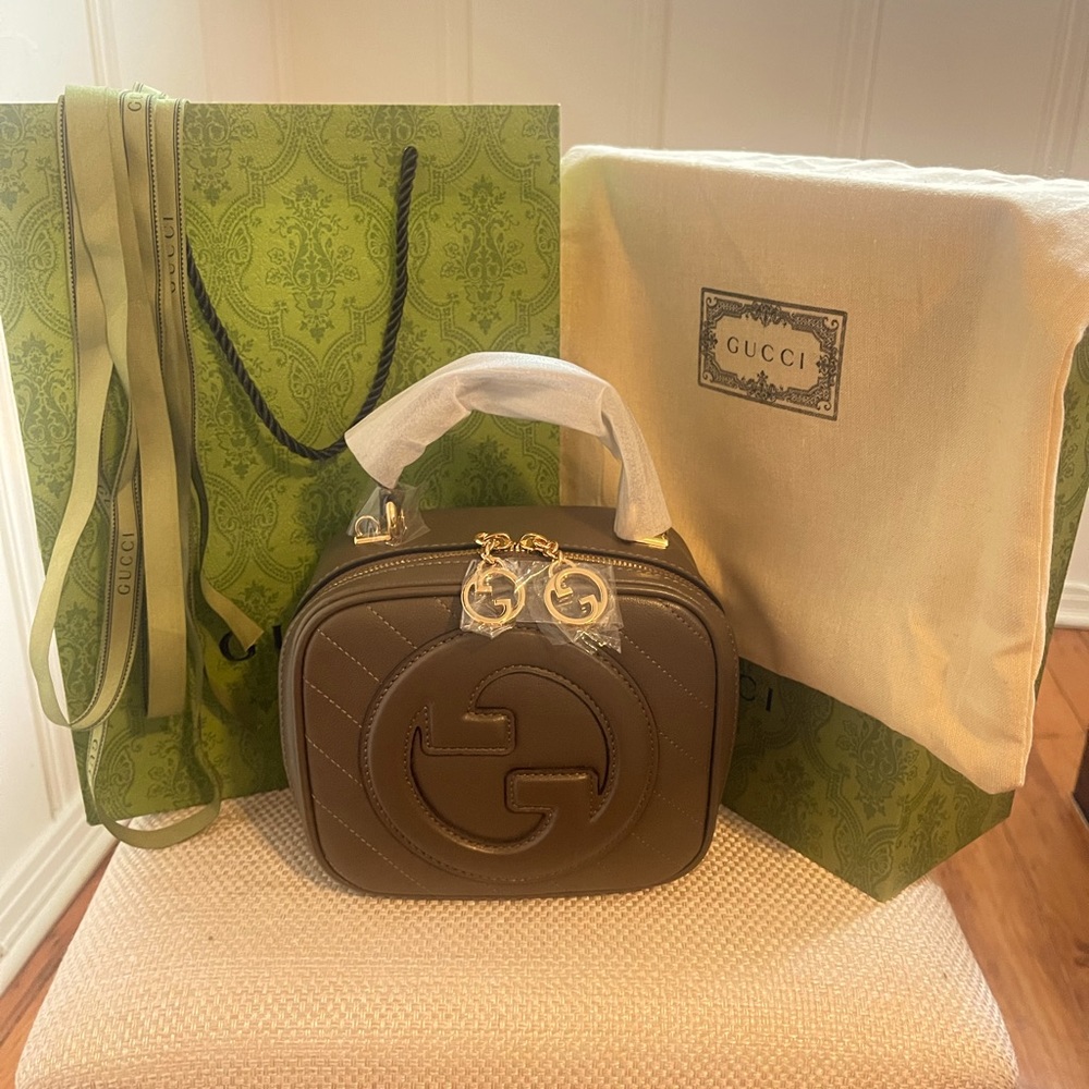 Brown Top Handle bag